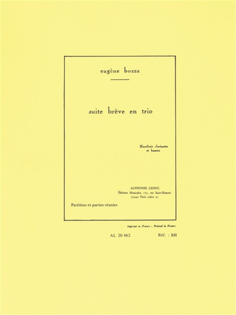 Suite brève en Trio